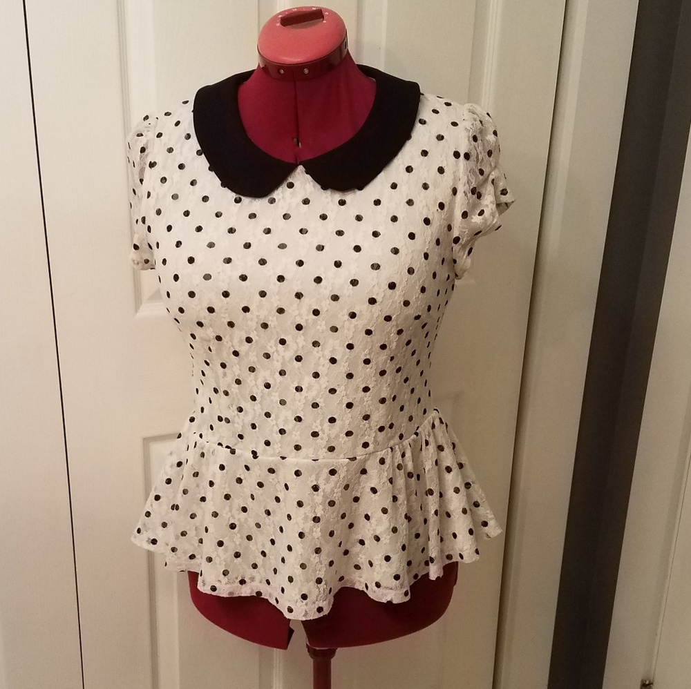 Forever 21 Peplum Top